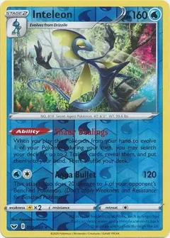 Inteleon Reverse Holo 058