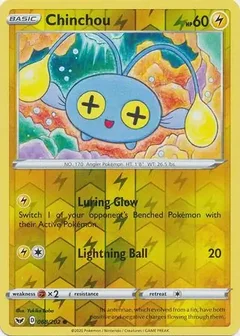 Chinchou Reverse Holo 068