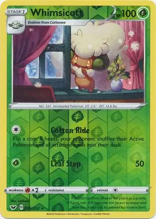 Whimsicott Reverse Holo