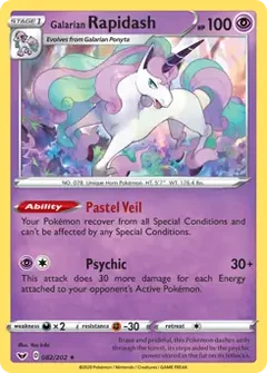 Galarian Rapidash 082