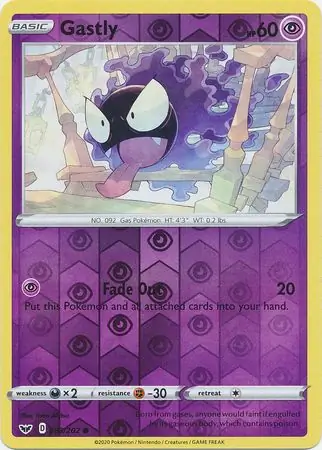 Gastly Reverse Holo
