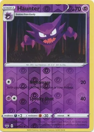Haunter Reverse Holo