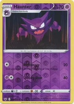 Haunter Reverse Holo 084