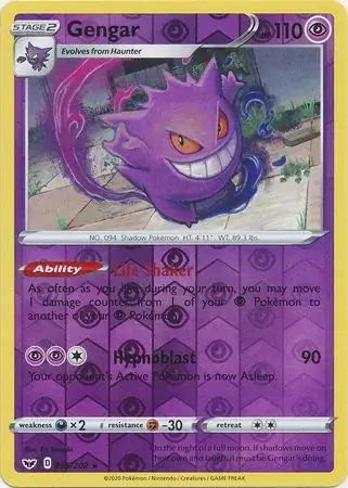 Gengar Reverse Holo