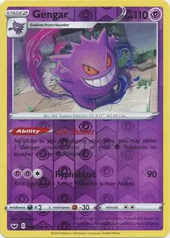Gengar Reverse Holo 085