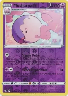 Musharna Reverse Holo 088