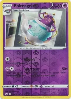 Polteageist Reverse Holo 090