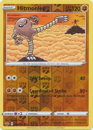 Hitmonlee Reverse Holo