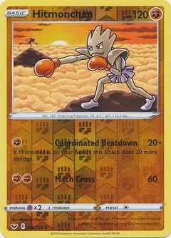 Hitmonchan Reverse Holo 095