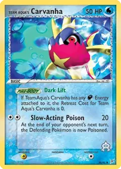 Team Aqua's Carvanha 25