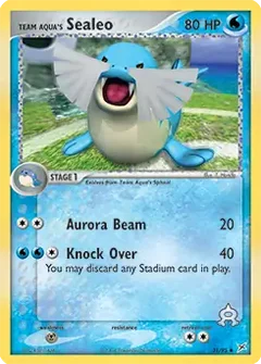 Team Aqua's Sealeo 31