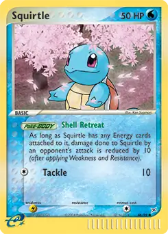 Squirtle, Team Magma vs Team Aqua #46 Pokémon card