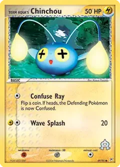 Team Aqua's Chinchou 49