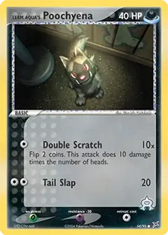Team Aqua's Poochyena 54