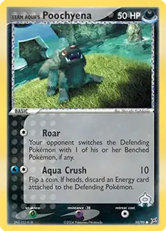 Team Aqua's Poochyena 55