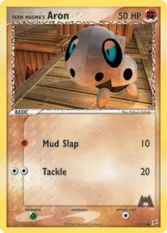 Team Magma's Aron 58