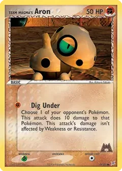 Team Magma's Aron 59