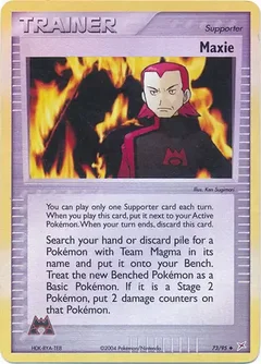 Maxie Reverse Holo 73