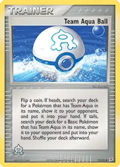 Team Aqua Ball 75