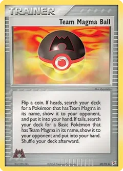 Team Magma Ball 80
