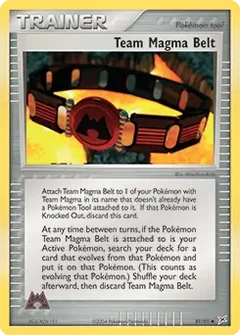 Team Magma Belt 81