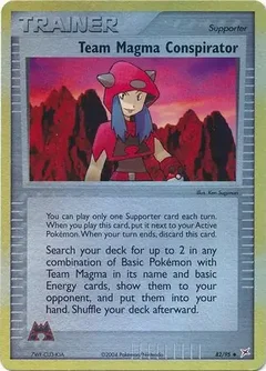 Team Magma Conspirator Reverse Holo 82