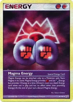 Magma Energy Reverse Holo 87