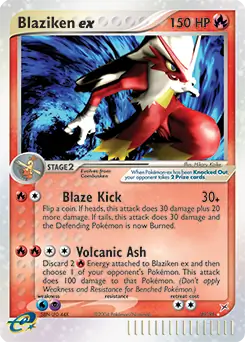 Blaziken ex, Team Magma vs Team Aqua #89 Pokémon card