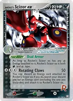 Rocket's Scizor ex 101