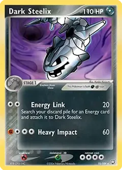 Dark Steelix Holo 10