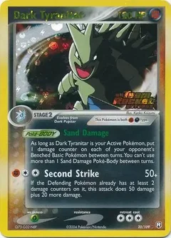 Dark Tyranitar Reverse Holo 20