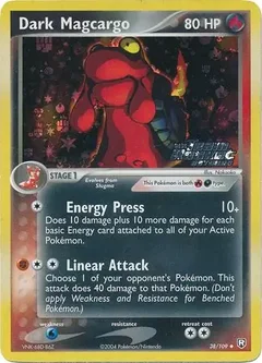 Dark Magcargo Reverse Holo 38