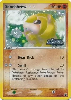 Sandshrew Reverse Holo 74