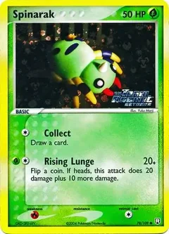 Spinarak Reverse Holo 78