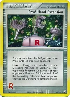 Pow! Hand Extension Reverse Holo 85