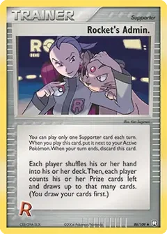 Rocket's Admin. 86