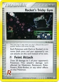 Rocket's Tricky Gym Reverse Holo 90