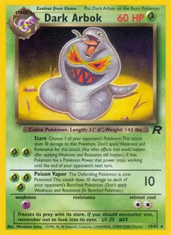 Dark Arbok 19