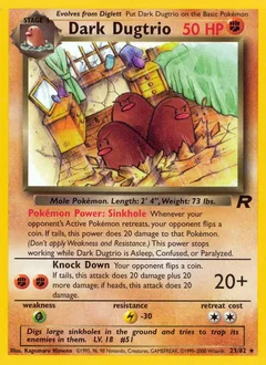 Dark Dugtrio 23