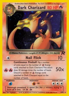 Dark Charizard Holo 4