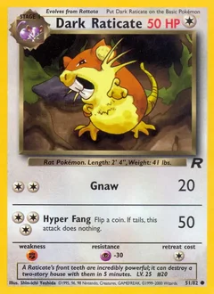 Dark Raticate 51