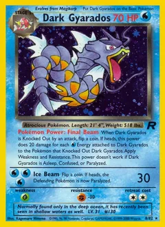 Dark Gyarados Holo 8