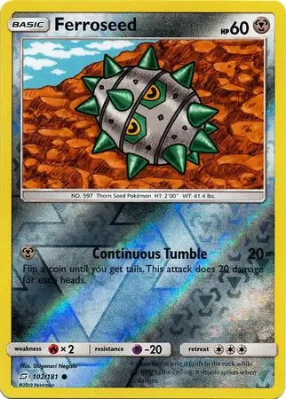 Ferroseed Reverse Holo