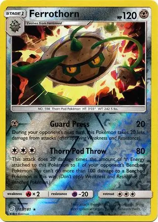 Ferrothorn Reverse Holo