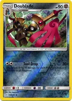 Doublade Reverse Holo 108