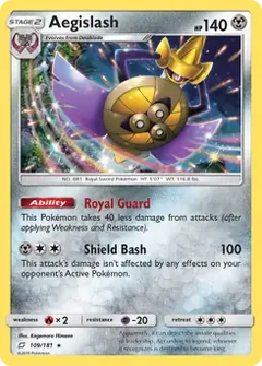 Aegislash 109