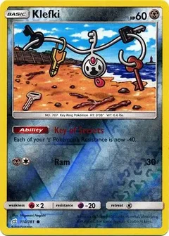 Klefki Reverse Holo 110