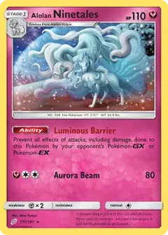 Alolan Ninetales Holo 111
