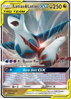 Latias & Latios GX 113