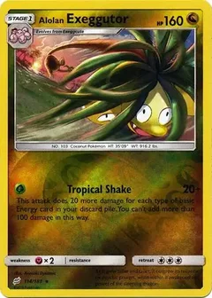 Alolan Exeggutor Reverse Holo 114